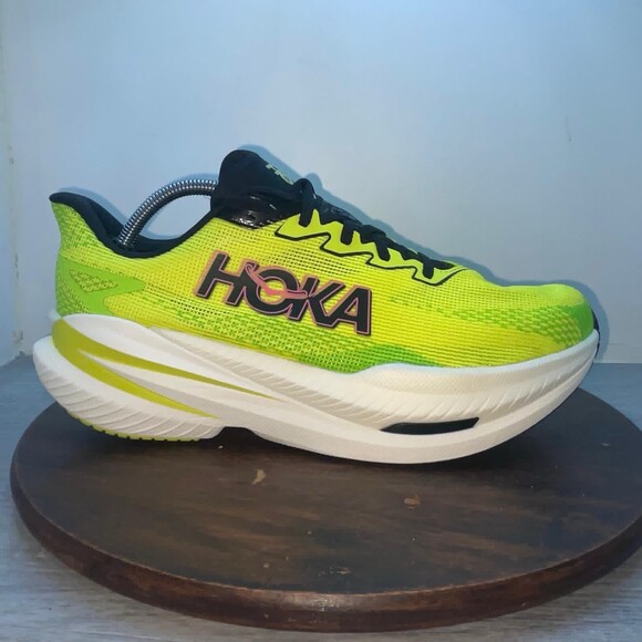 Hoka One One Mach X 3 Green 1168720 NNHK Plated Running Shoes Men’s Size 11 D main image 9